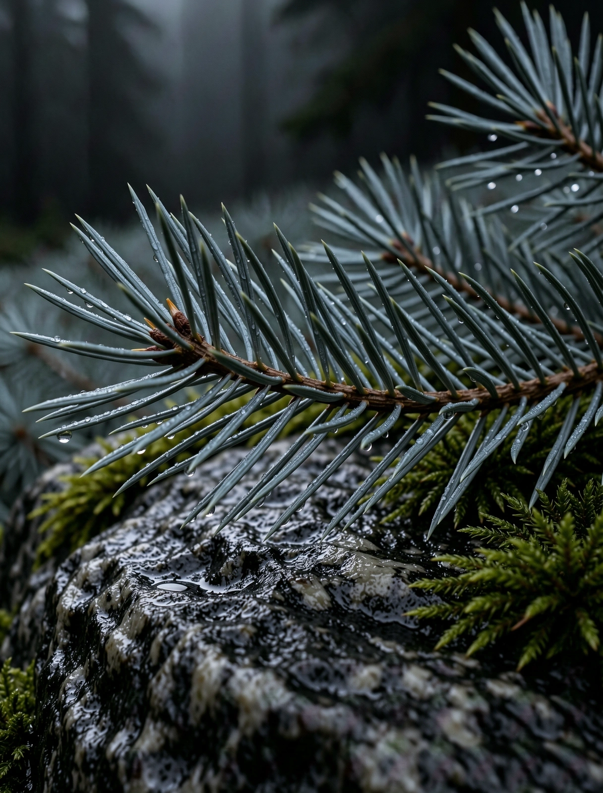 Naturalne tekstury lasu